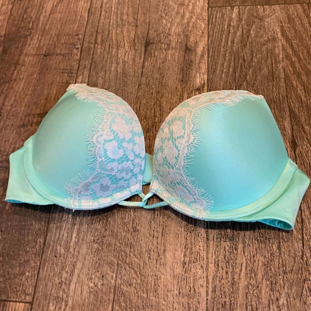 VICTORIA'S SECRET | Miraculous Plunge Bra | Mint